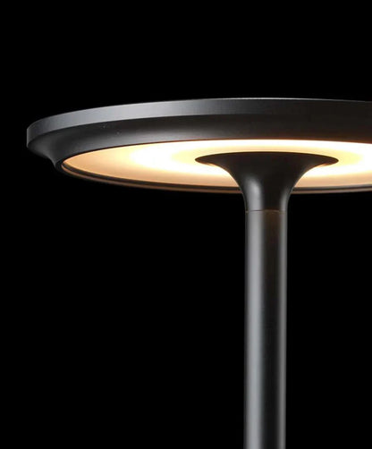 Brass Cordless Rechargeable LED Table Lamp USB Metal Bedside Lamp