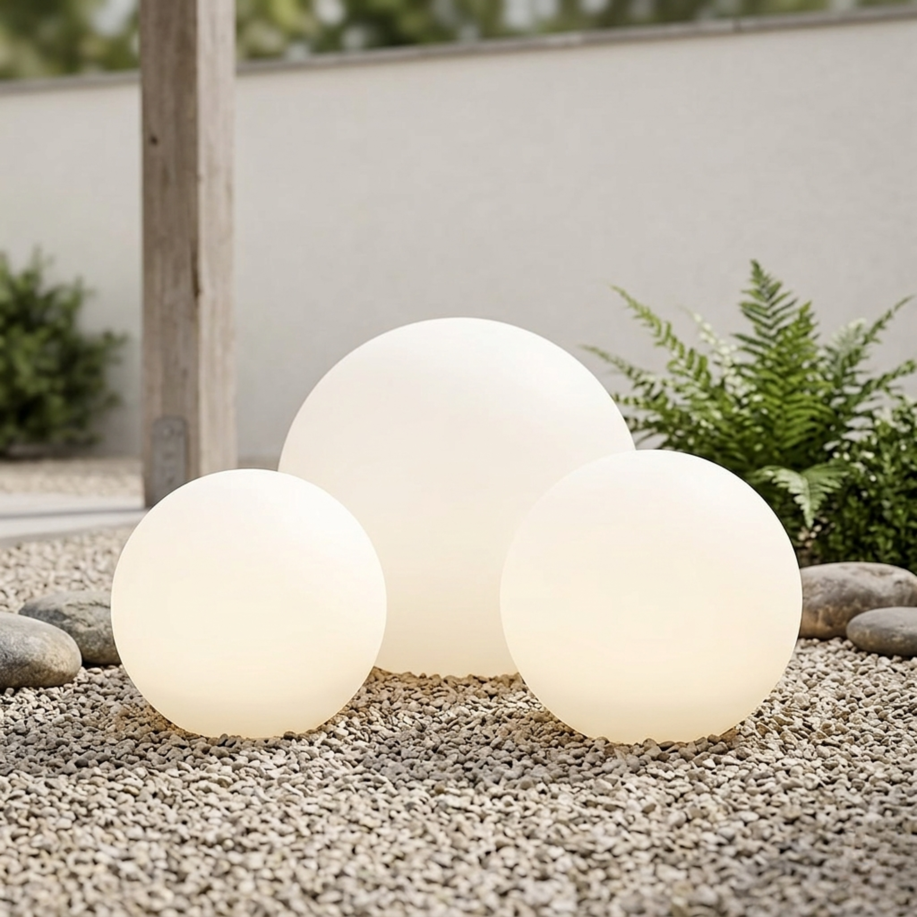 LED Globe Light USB Rechargeable Colour Changing Outdoor Garden Ball Light Remote Control