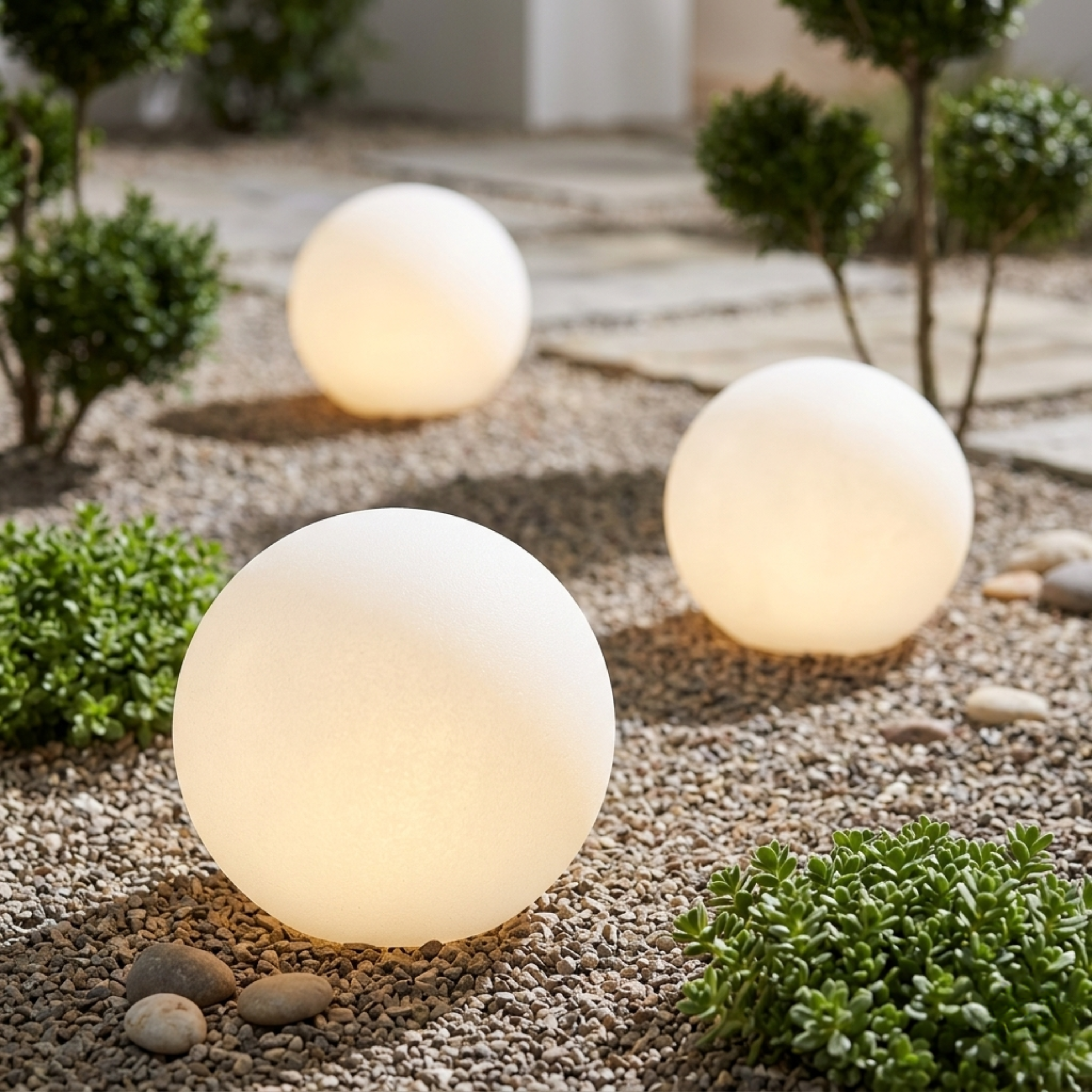LED Globe Light USB Rechargeable Colour Changing Outdoor Garden Ball Light Remote Control