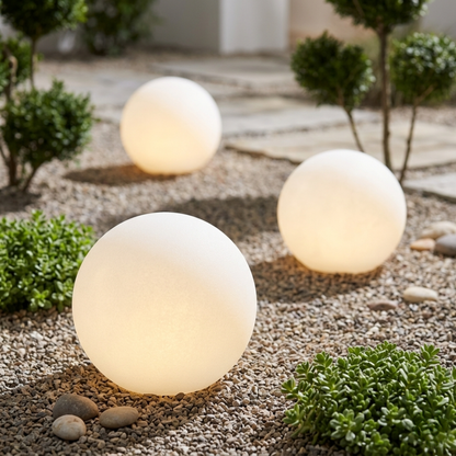 LED Globe Light USB Rechargeable Colour Changing Outdoor Garden Ball Light Remote Control
