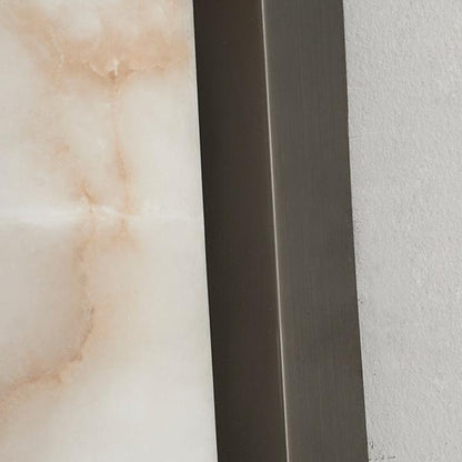 Marble Effect Resin Linear LED Wall Light Vanity Sconce