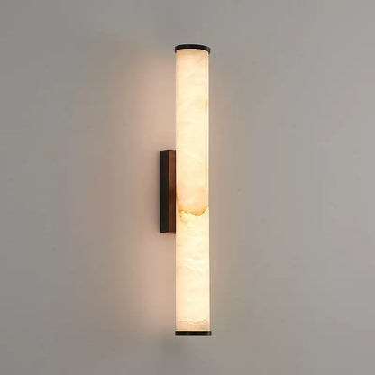 Marble Effect Resin Linear LED Wall Light Vanity Sconce