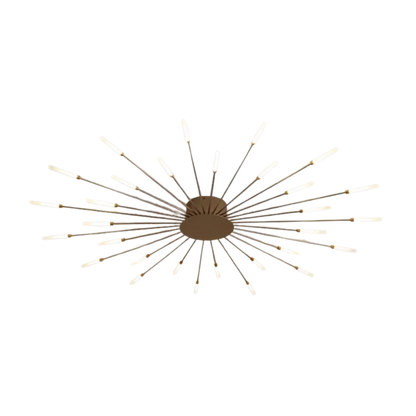 Mid Century Sputnik LED Ceiling Light With Adjustable Branch Arms