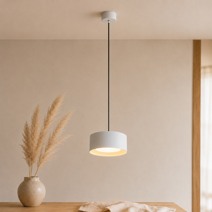 Minimalist Iron Compact Dome LED Pendant Light Kitchen Island Ceiling Light
