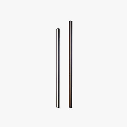 Minimalist Linear Rod LED Wall Light Metal Wall Sconce Gold Black and White