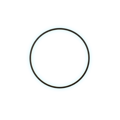 Minimalist Round LED Wall Light Black Frame Circular Wall Sconce