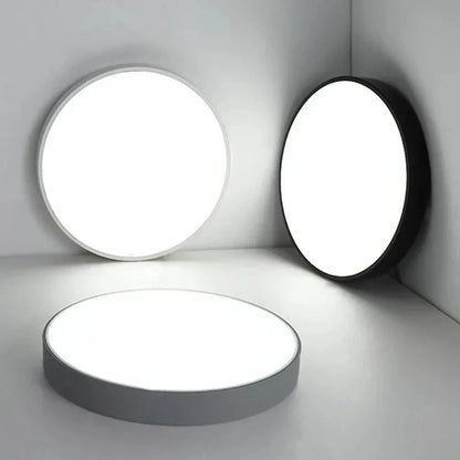 Minimalist Slim Round LED Flush Mount Ceiling Light