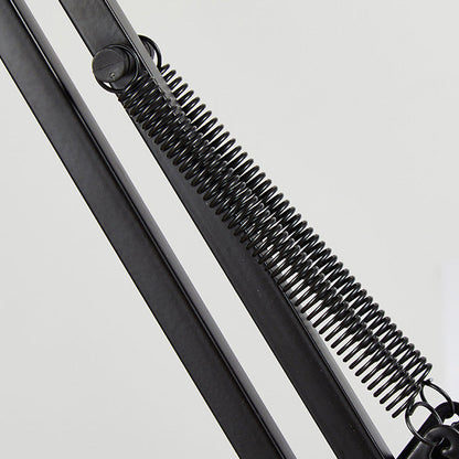 Modern Adjustable Swing Arm Clip On Metal LED Desk Table Lamp
