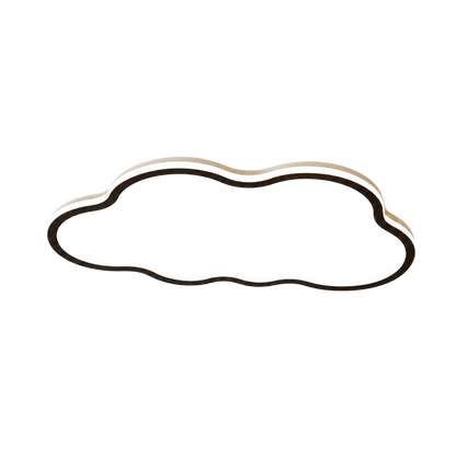 Modern Cloud Shaped Flush Mount Ceiling Light