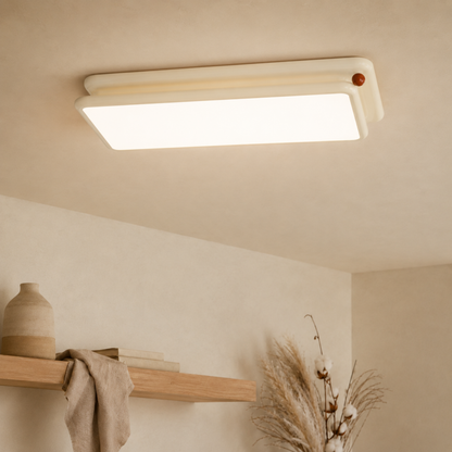 Modern LED Acrylic and Iron Flush Mount Ceiling Light