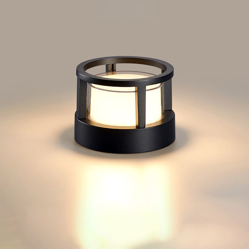 Modern Square and Round Aluminium LED Outdoor Post Top Pillar Light