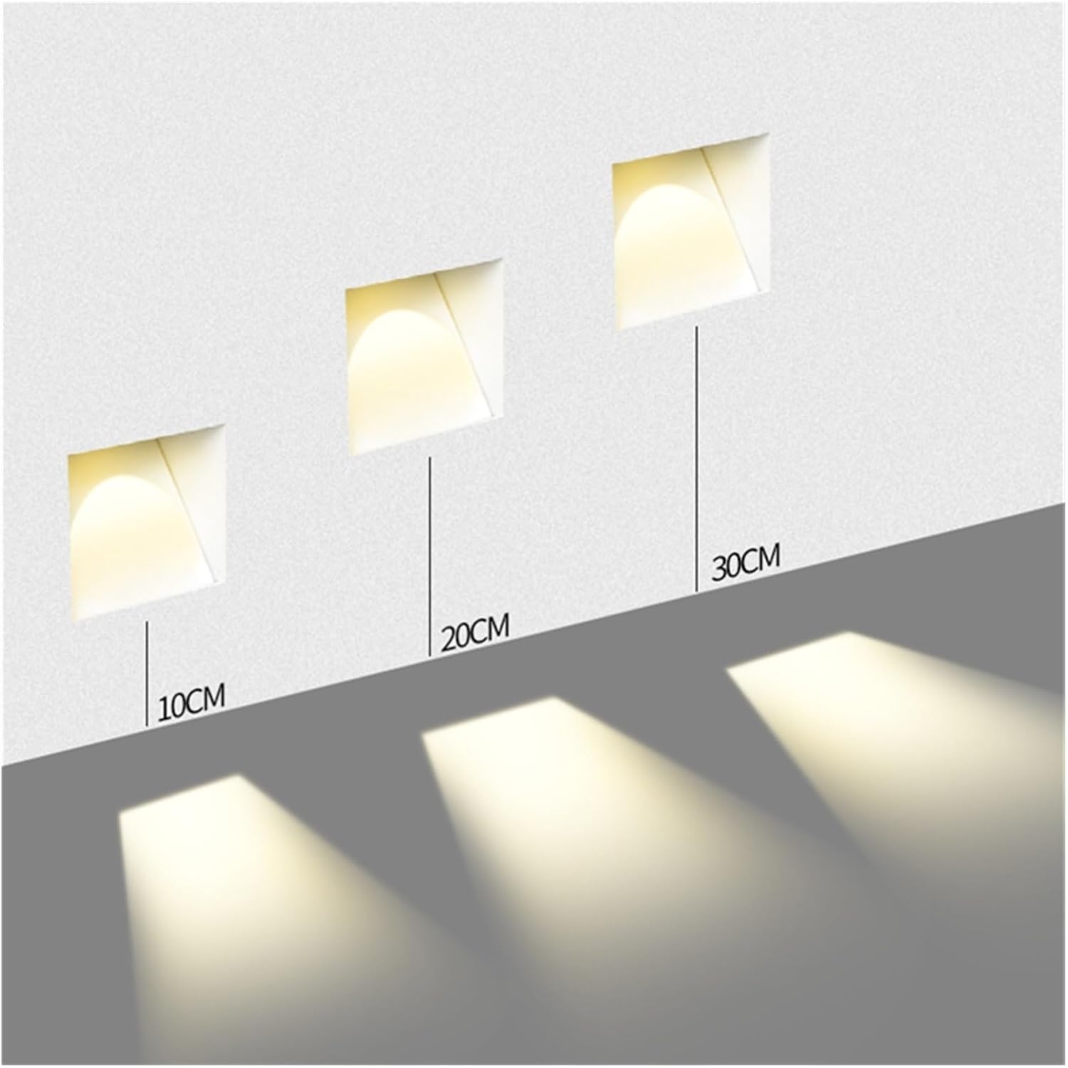 Nordic Stainless Steel LED Stair And Step Wall Light