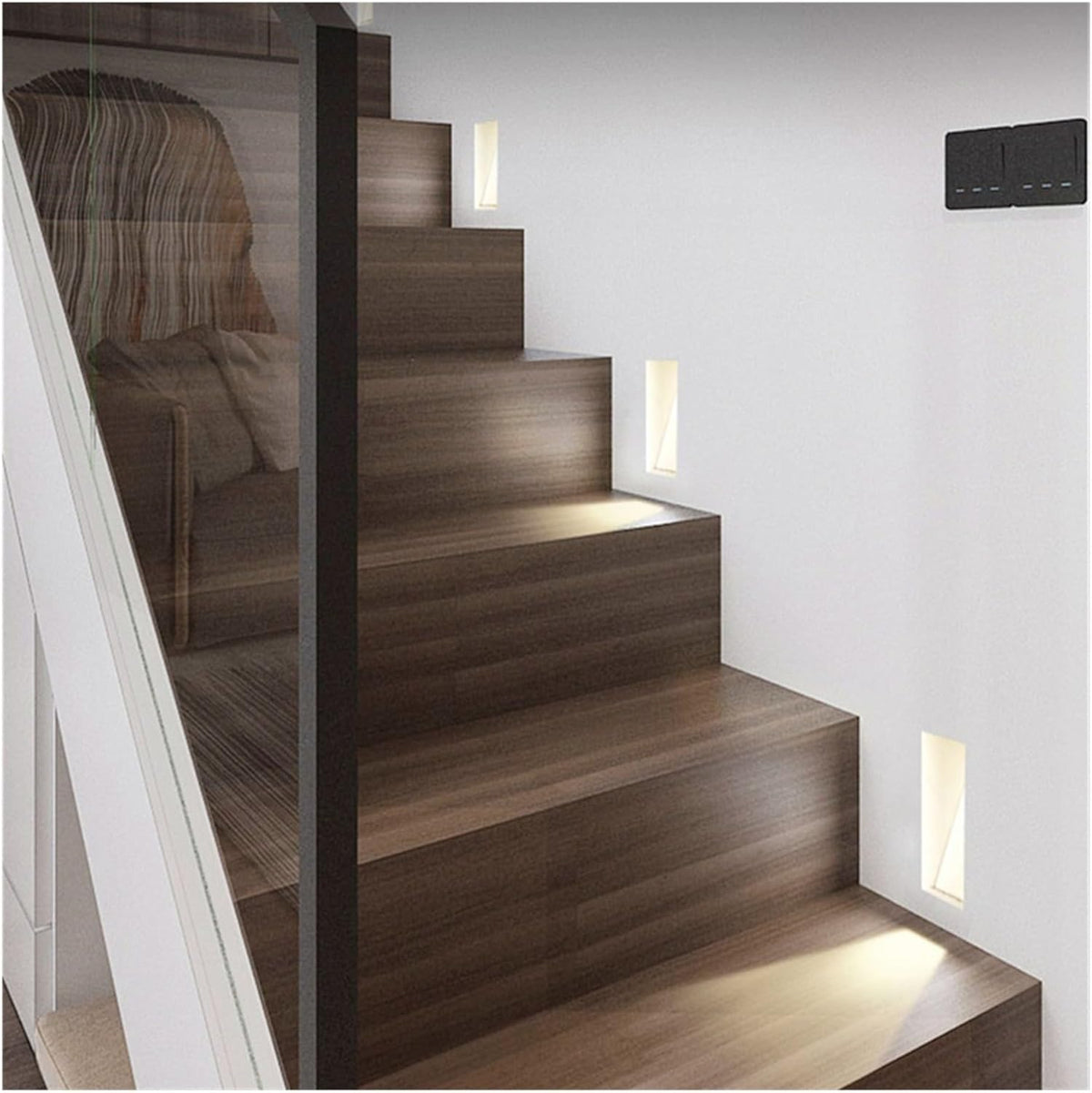 Nordic Stainless Steel LED Stair And Step Wall Light