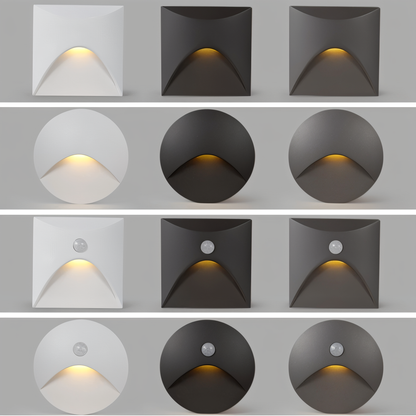 LED Wall Light IP65 with Motion Sensor