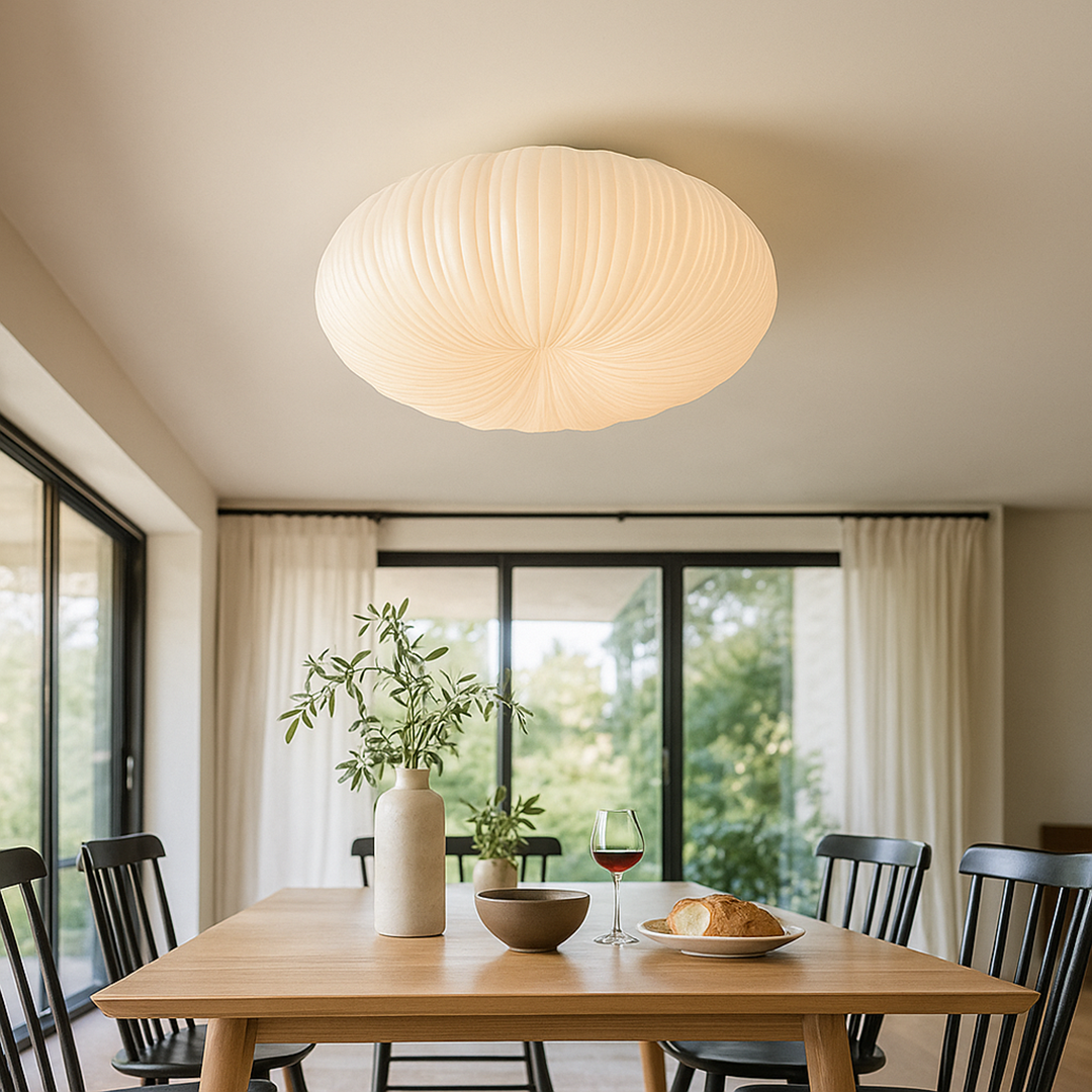 LED Ceiling Light with Artistic Design for Bedroom