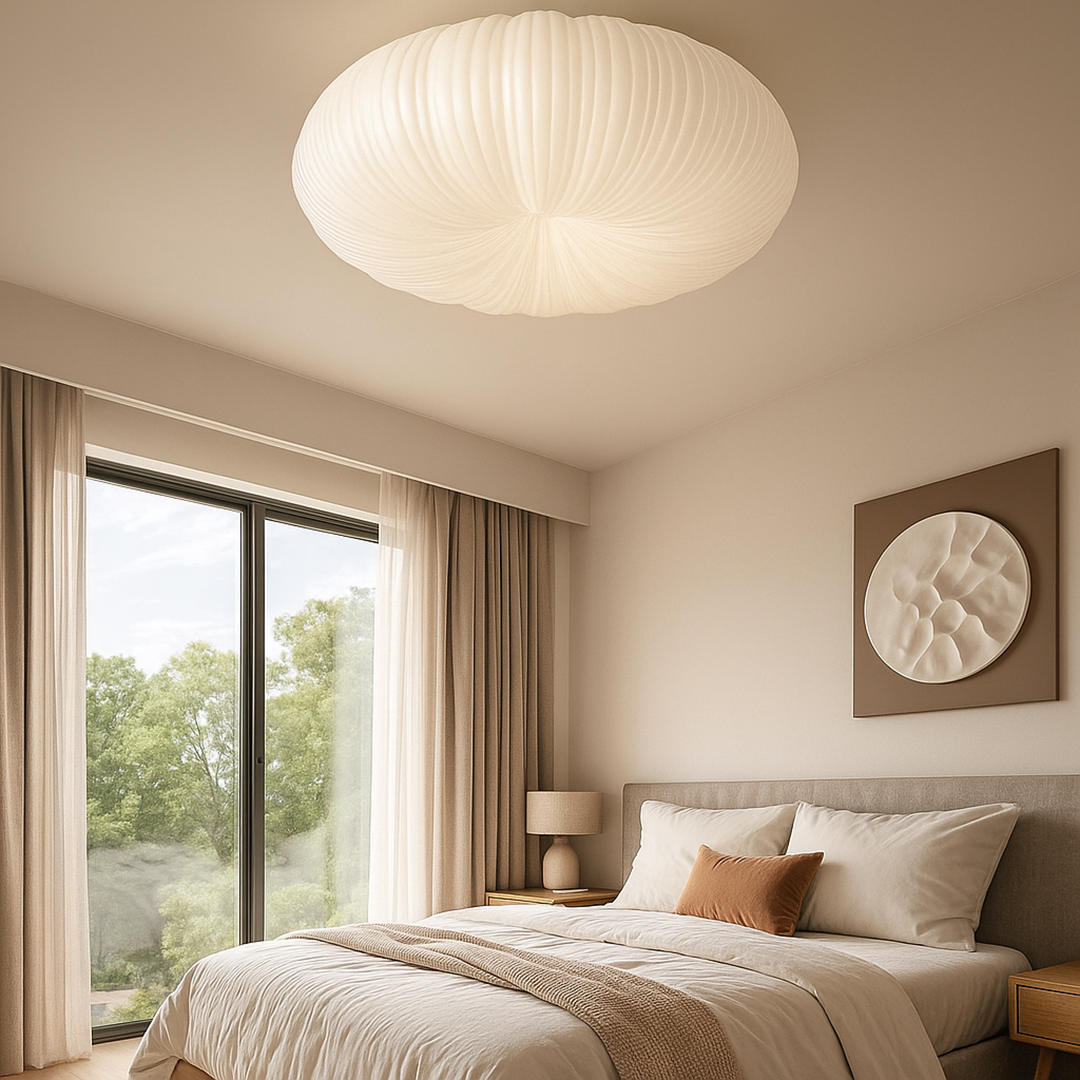 LED Ceiling Light with Artistic Design for Bedroom