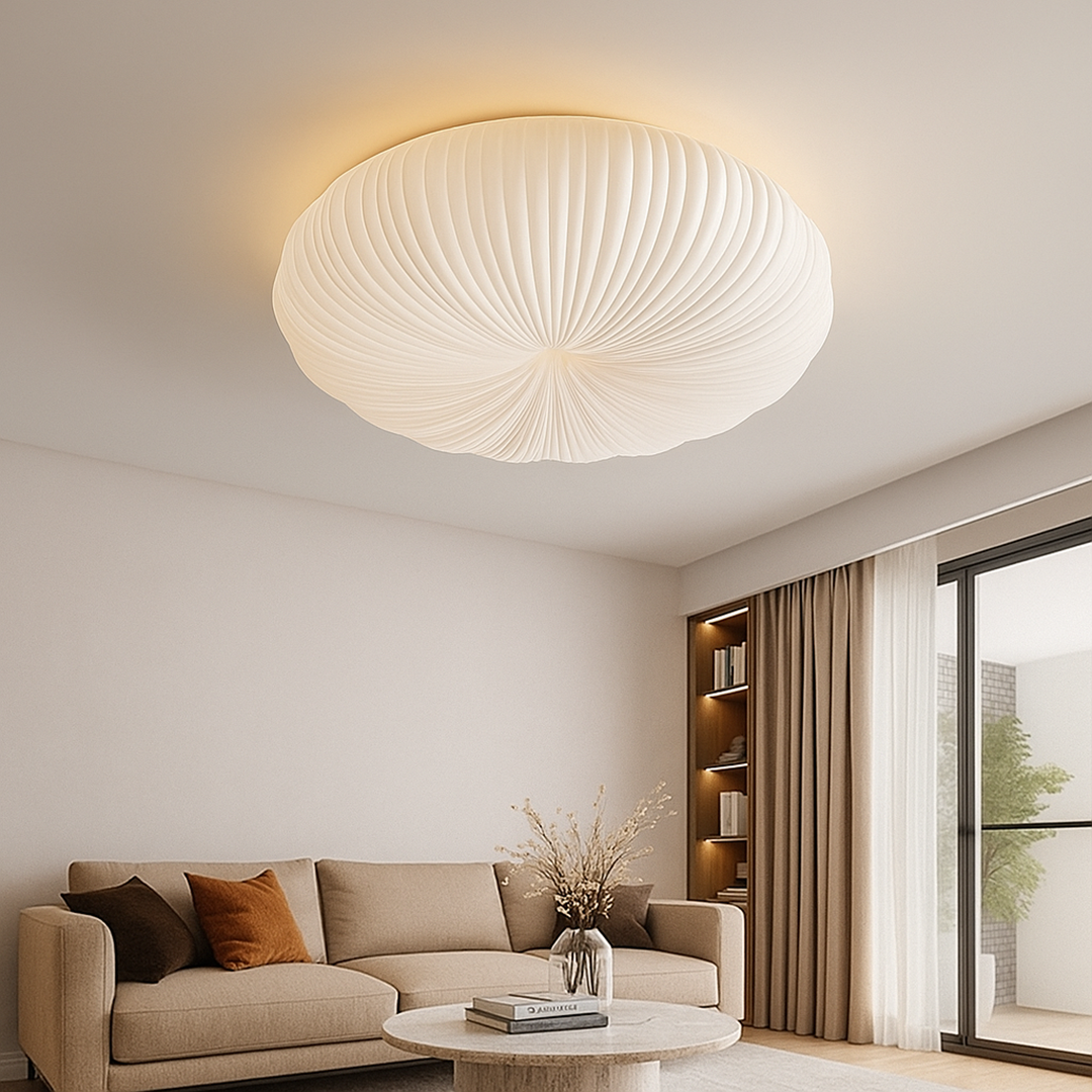 LED Ceiling Light with Artistic Design for Bedroom