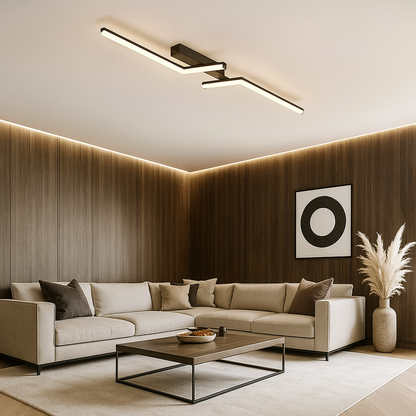 LED Linear Ceiling Lamp Minimalist Design