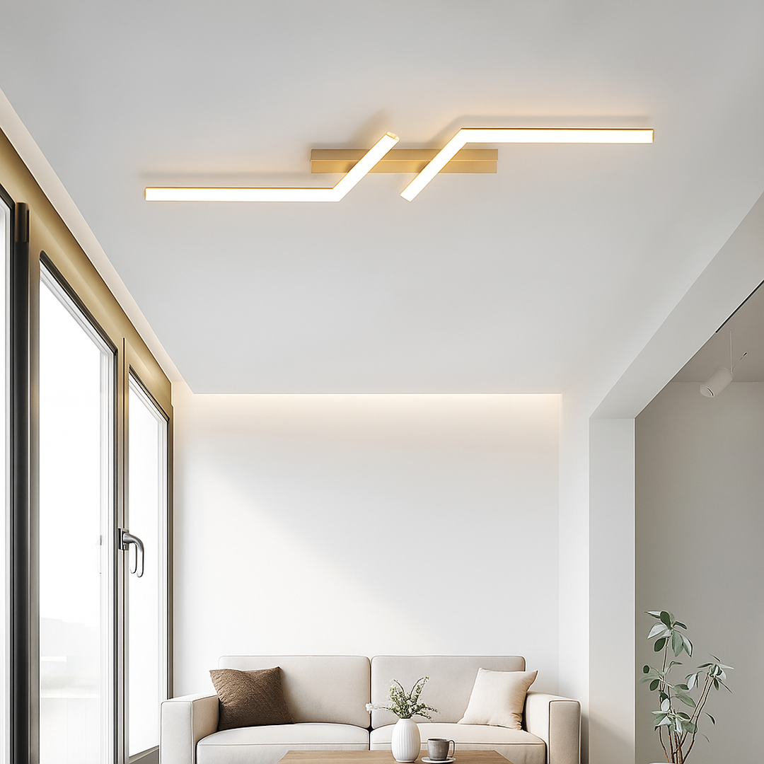LED Linear Ceiling Lamp Minimalist Design