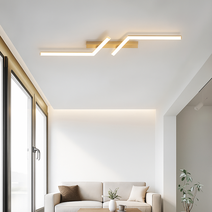 LED Linear Ceiling Lamp Minimalist Design