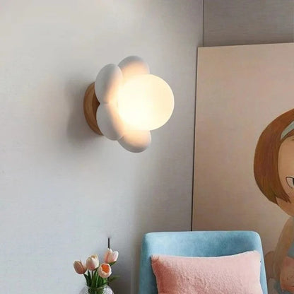 Modern LED Flower Wall Lamp