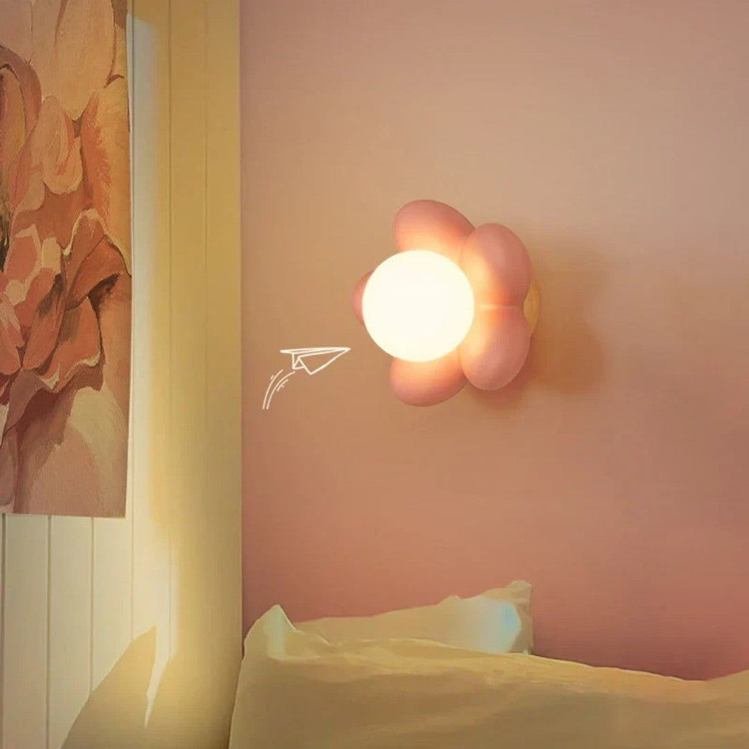 Modern LED Flower Wall Lamp