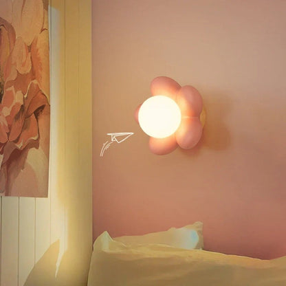 Modern LED Flower Wall Lamp