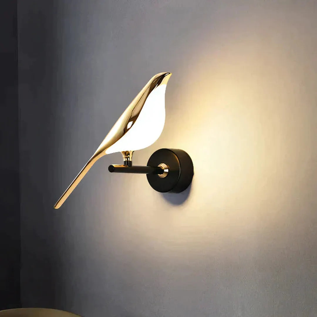 Modern Bird-Shaped LED Wall Lamp