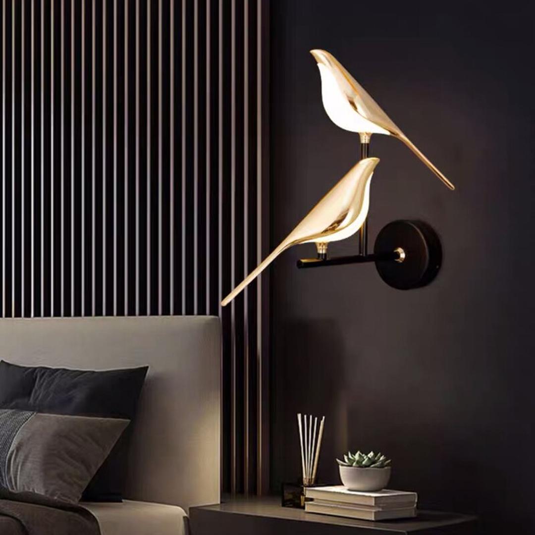 Modern Bird-Shaped LED Wall Lamp