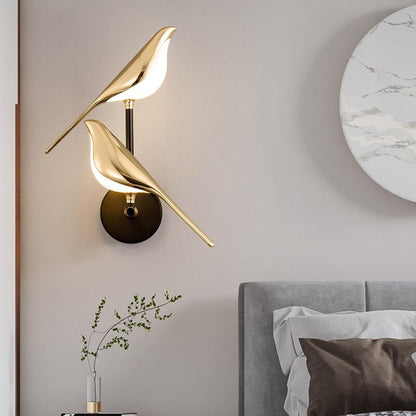 Modern Bird-Shaped LED Wall Lamp