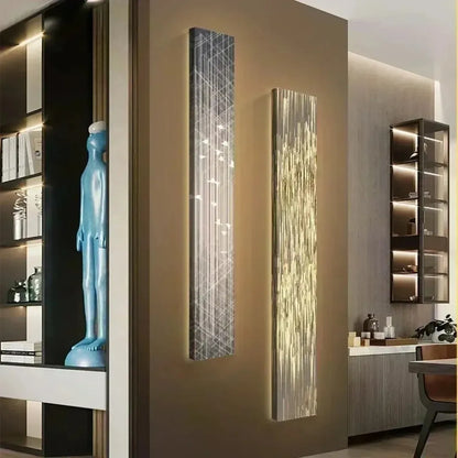 Modern LED Wall Lamp with Wood Finish
