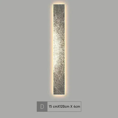 Modern LED Wall Lamp with Wood Finish