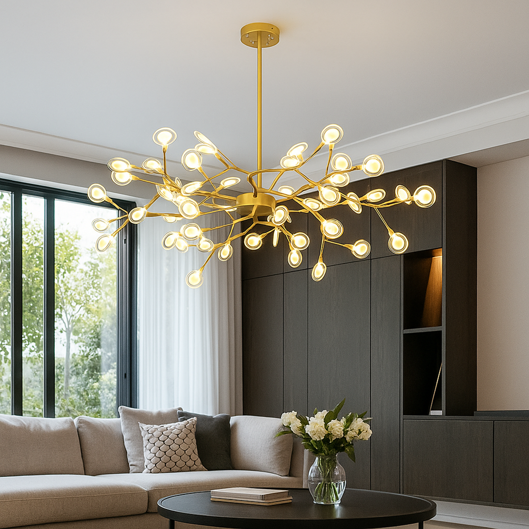 Branched Skylight Chandelier Ceiling Lamp for Living Room