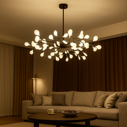 Branched Skylight Chandelier Ceiling Lamp for Living Room