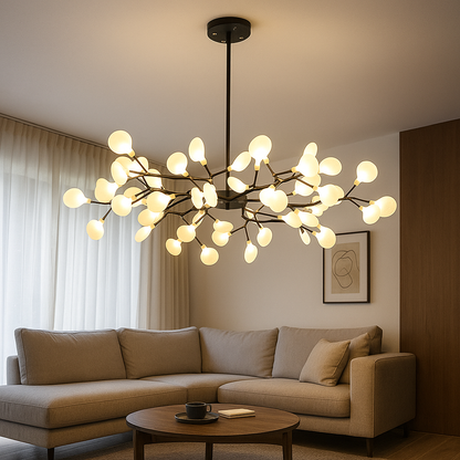 Branched Skylight Chandelier Ceiling Lamp for Living Room