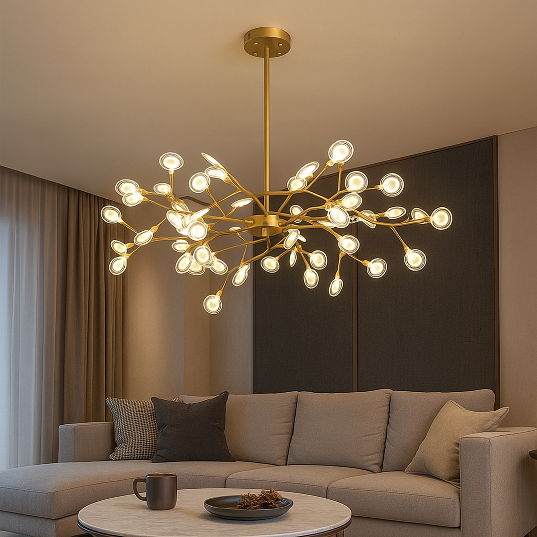 Branched Skylight Chandelier Ceiling Lamp for Living Room