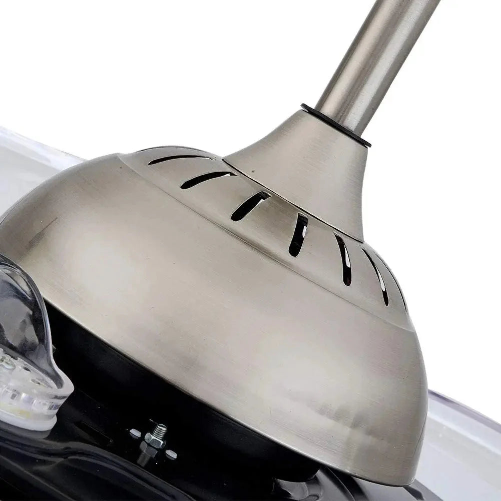 Feriya 42" Crystal Fandelier Ceiling Fan - Gold&Silver