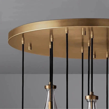 Modern Raindrop Chandelier for Foyer & Staircase