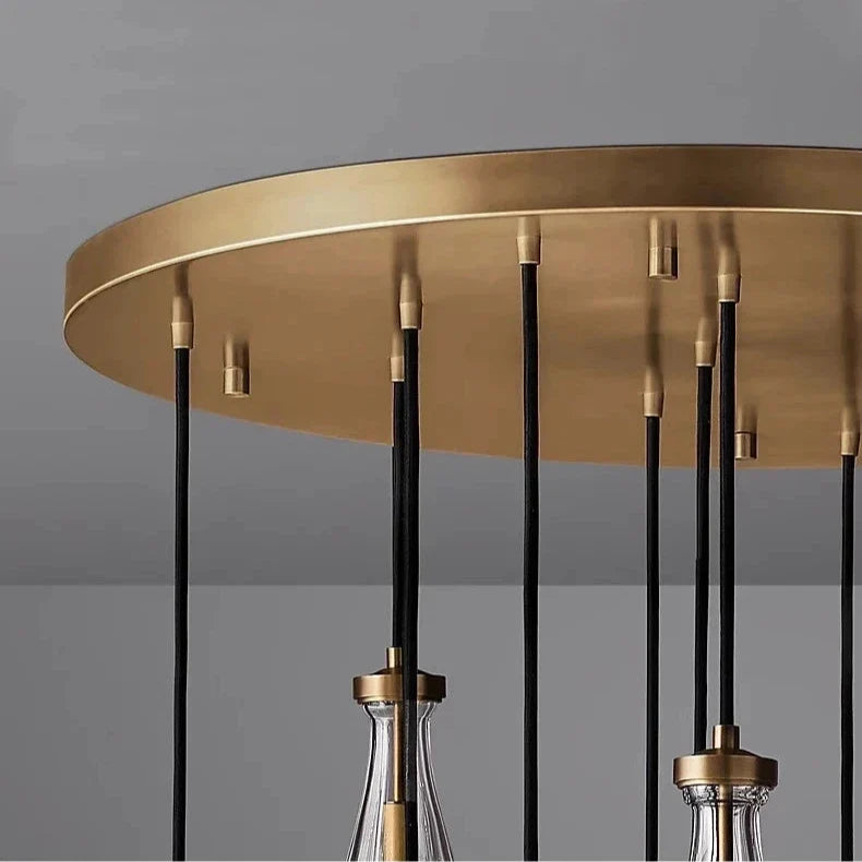 Modern Raindrop Chandelier for Foyer & Staircase