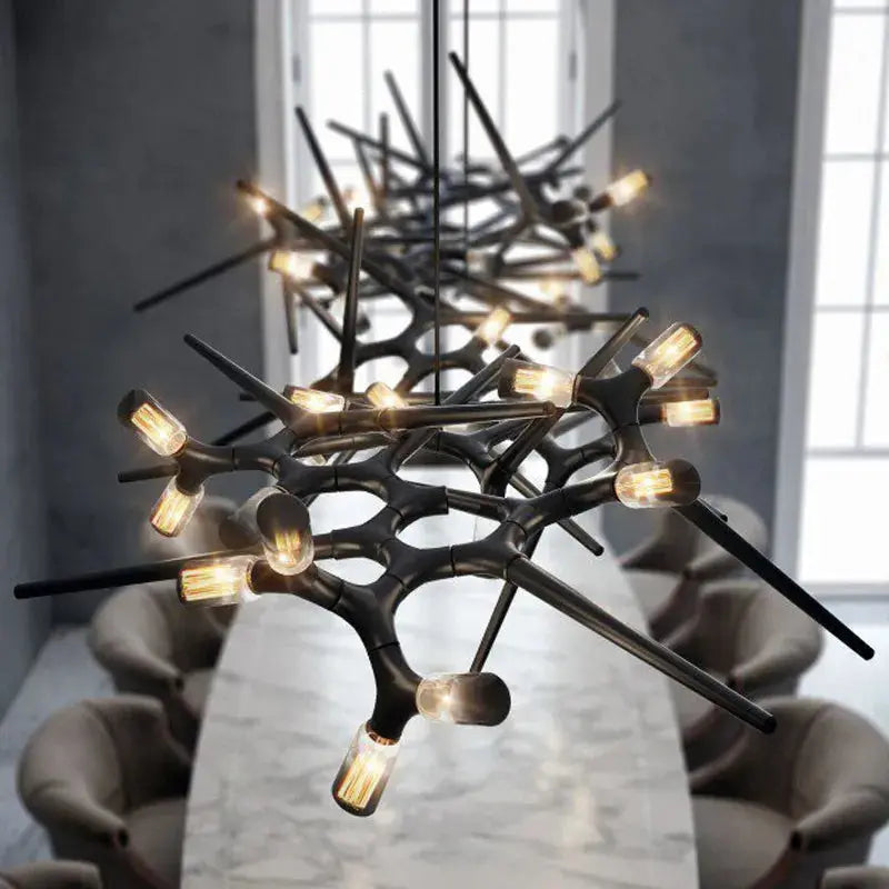 Modern Trendy Dining Room Lighting