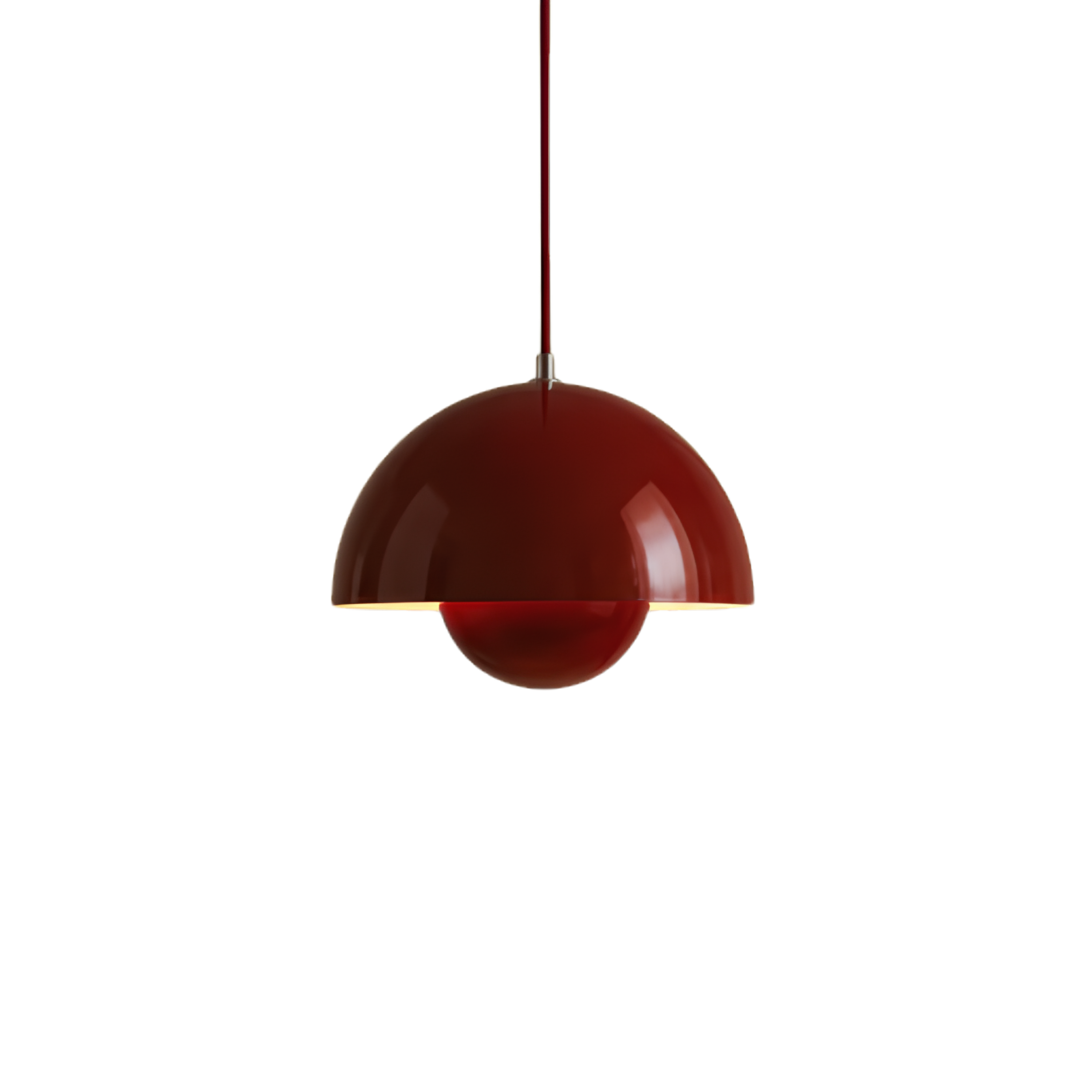 Retro Iron Mushroom Dome Pendant Light
