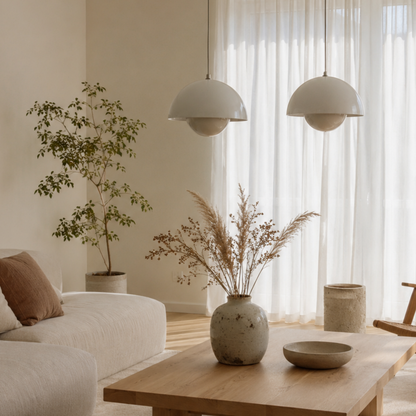 Retro Iron Mushroom Dome Pendant Light