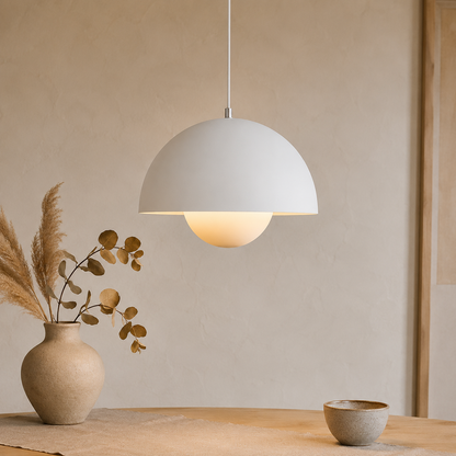 Retro Iron Mushroom Dome Pendant Light