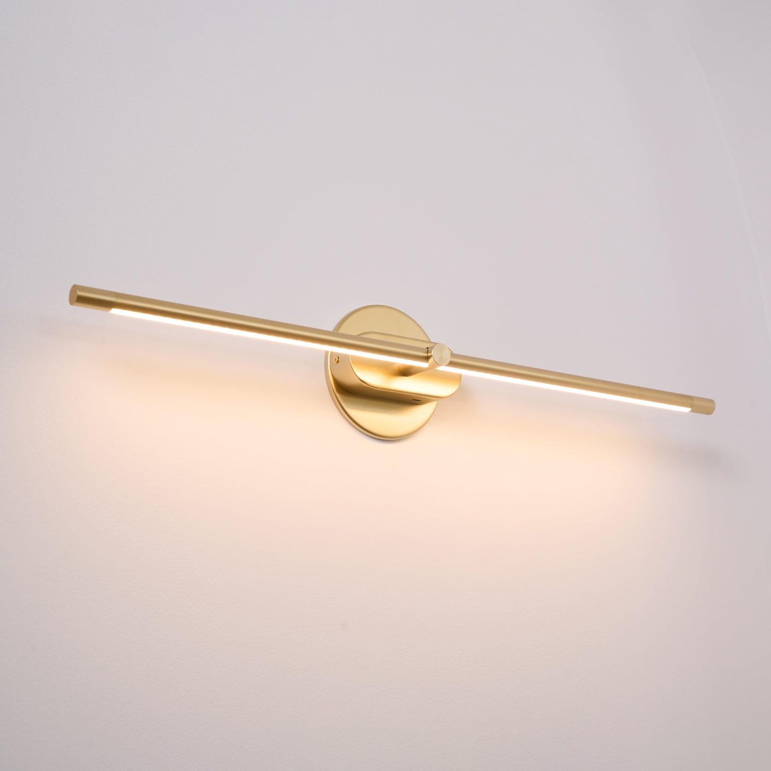 Slim Linear Rechargeable Cordless LED Wall Light Touch Sconce