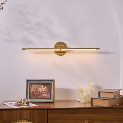 Slim Linear Rechargeable Cordless LED Wall Light Touch Sconce