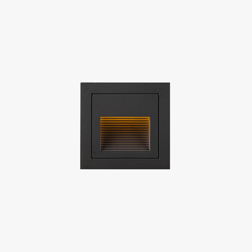 Square Metal Outdoor Deck and Step Light