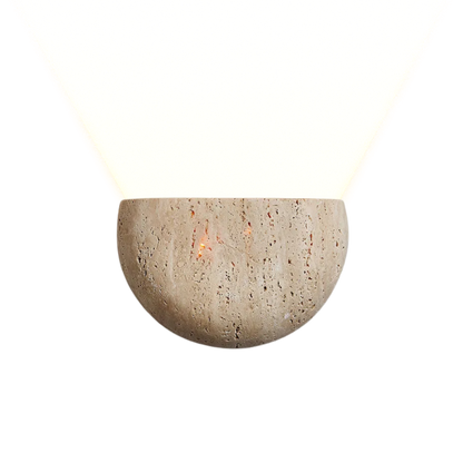 Wabi Sabi Natural Stone Wall Light Up Down Wall Sconce